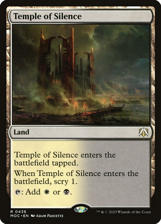 Temple of Silence [March of the Machine Commander] (436)