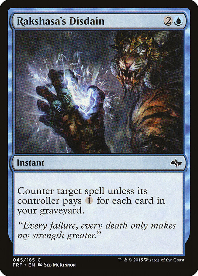 Rakshasa's Disdain [Fate Reforged] (45)