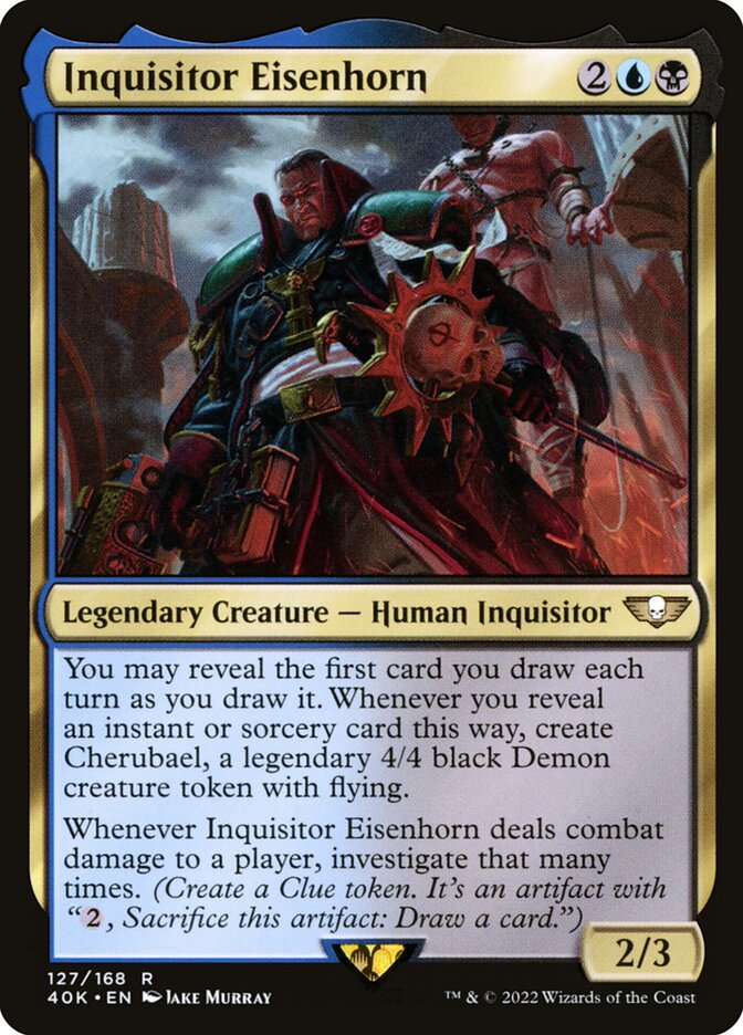 Inquisitor Eisenhorn [Warhammer 40,000 Commander] (127)