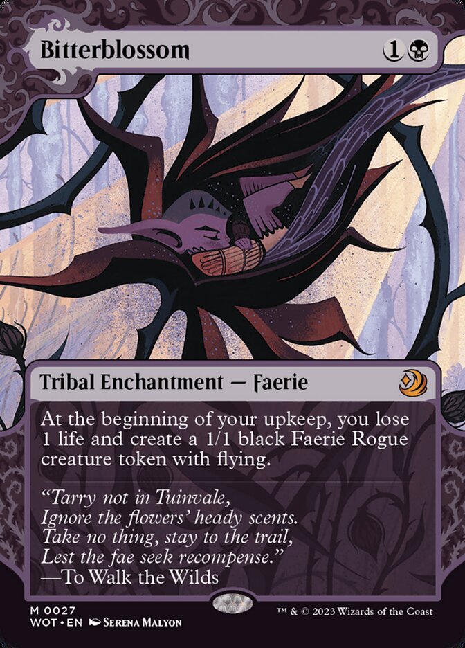 Bitterblossom [Wilds of Eldraine: Enchanting Tales] (27)