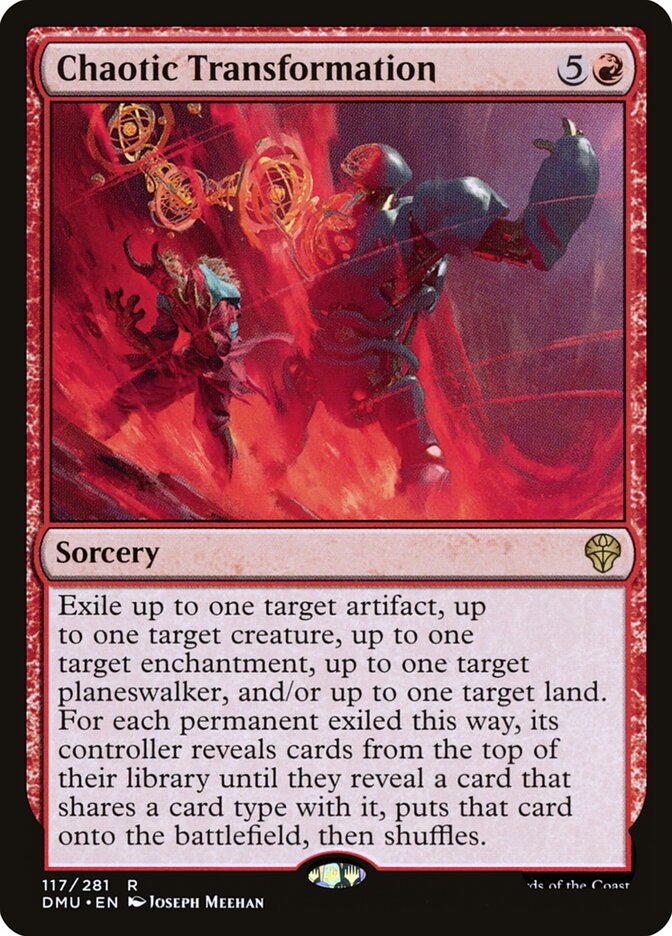 Chaotic Transformation [Dominaria United] (117)