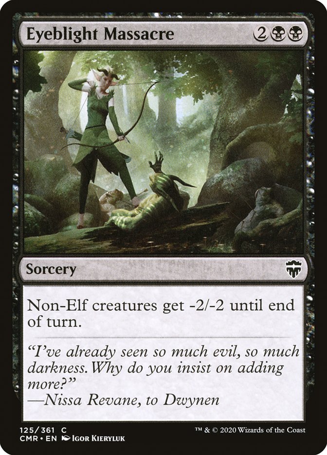 Eyeblight Massacre [Commander Legends] (125)