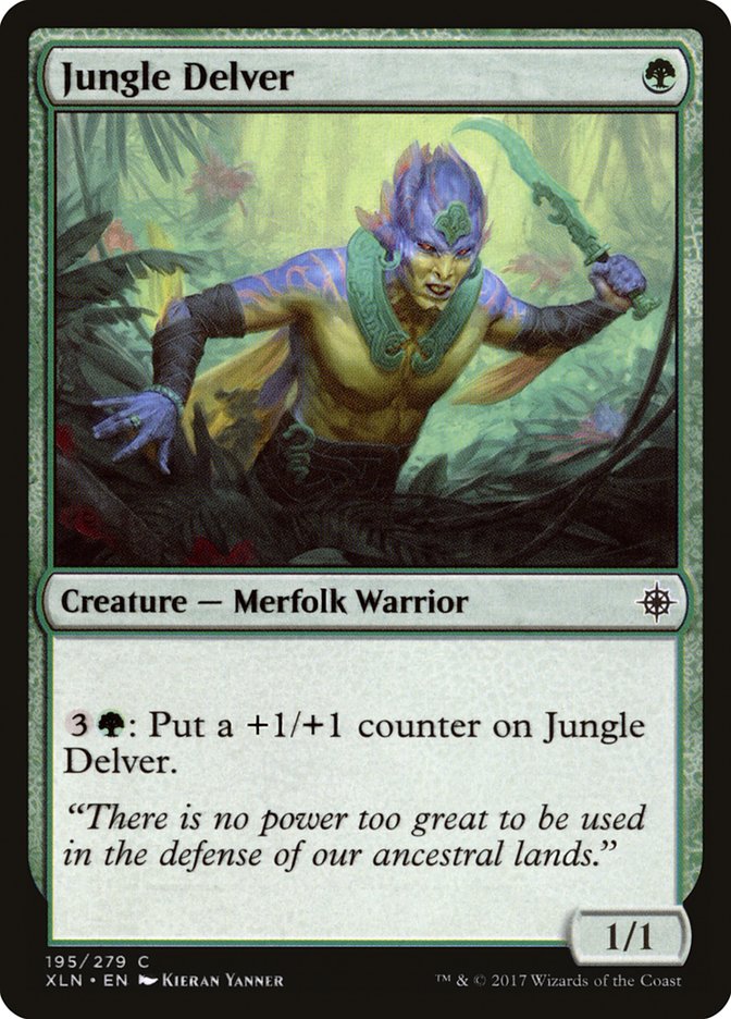 Jungle Delver [Ixalan] (195)