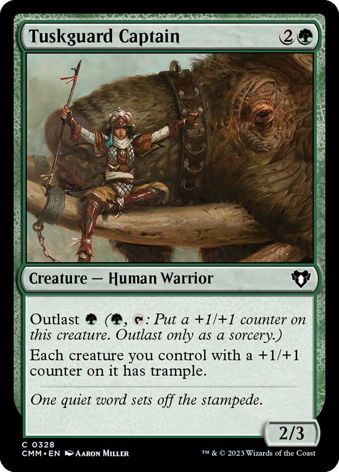 Tuskguard Captain [Commander Masters] (328)