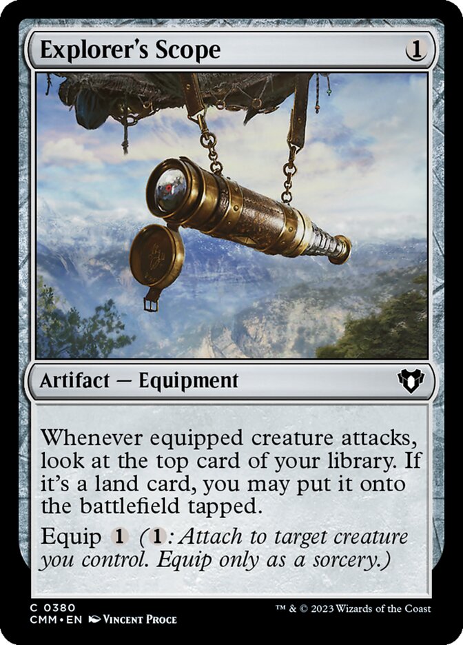 Explorer's Scope [Commander Masters] (380)