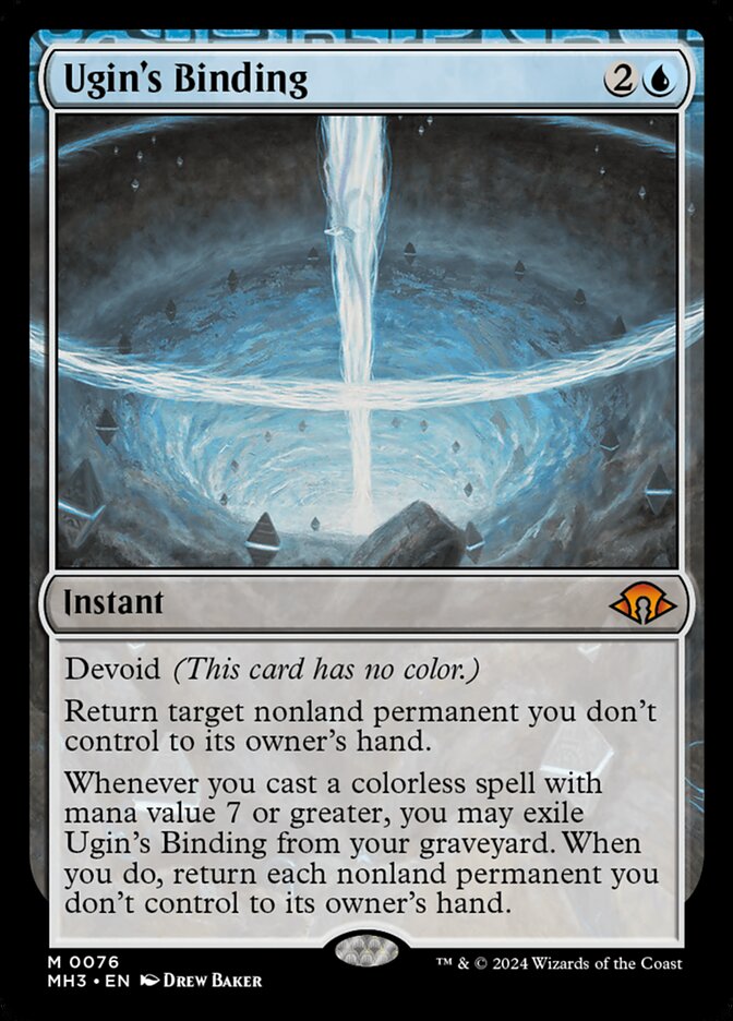 Ugin's Binding [Modern Horizons 3] (76)