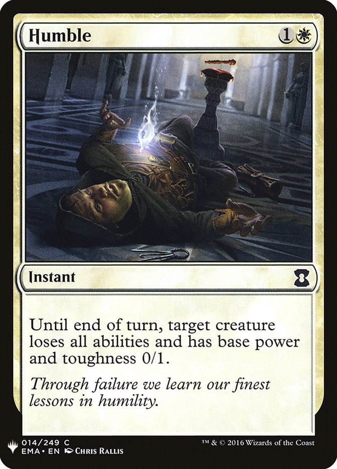 Humble [The List] (EMA-14)