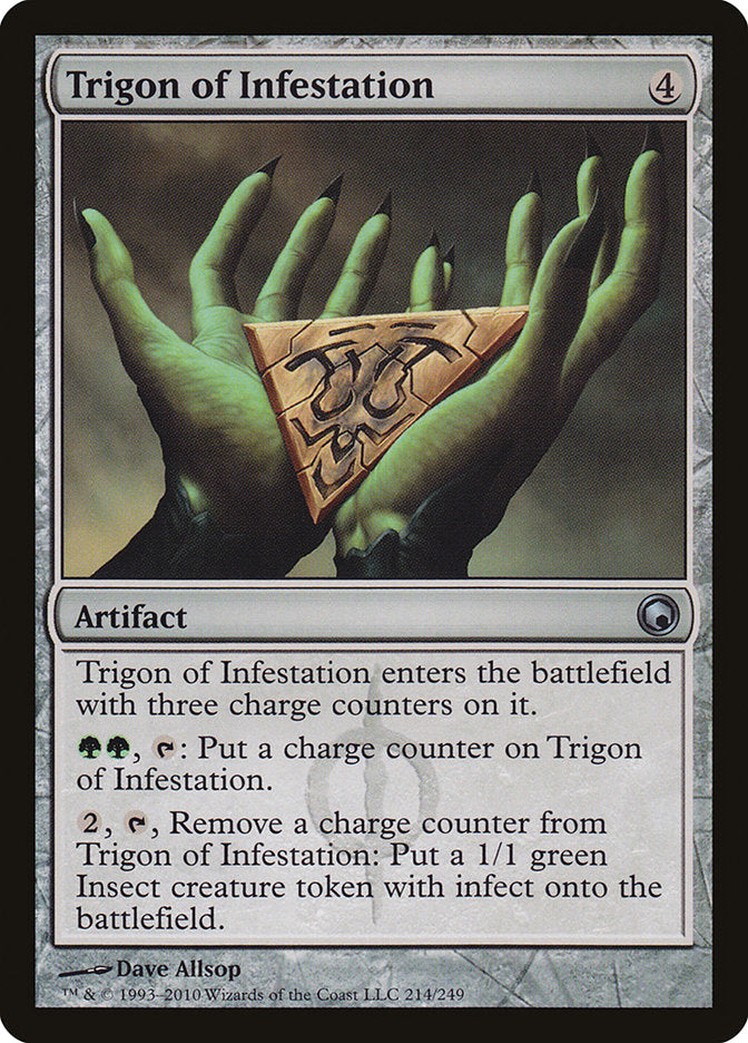 Trigon of Infestation [Scars of Mirrodin] (214)