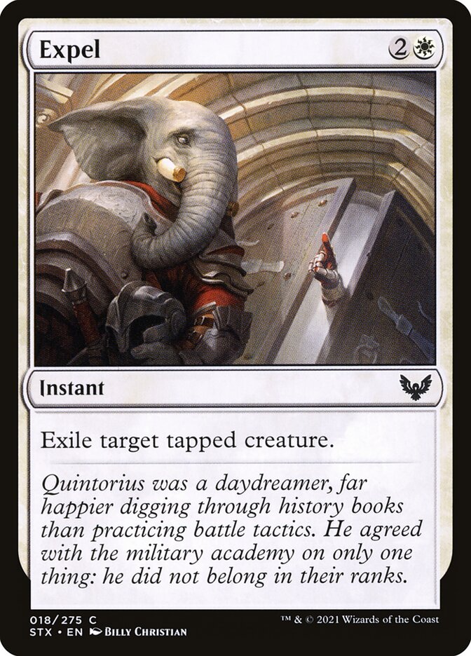 Expel [Strixhaven: School of Mages] (18)