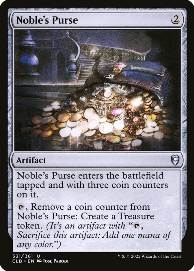 Noble's Purse [Commander Legends: Battle for Baldur's Gate] (331)