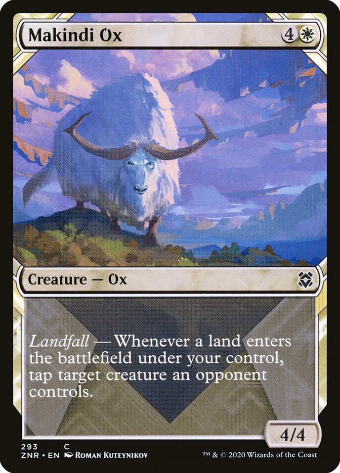 Makindi Ox [Zendikar Rising] (293)