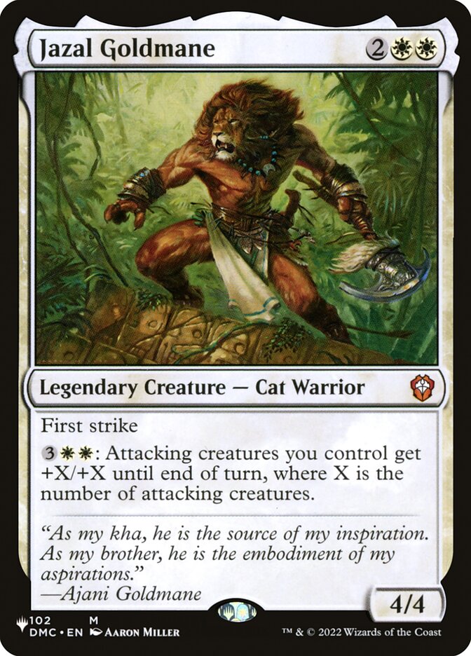 Jazal Goldmane [The List] (DMC-102)