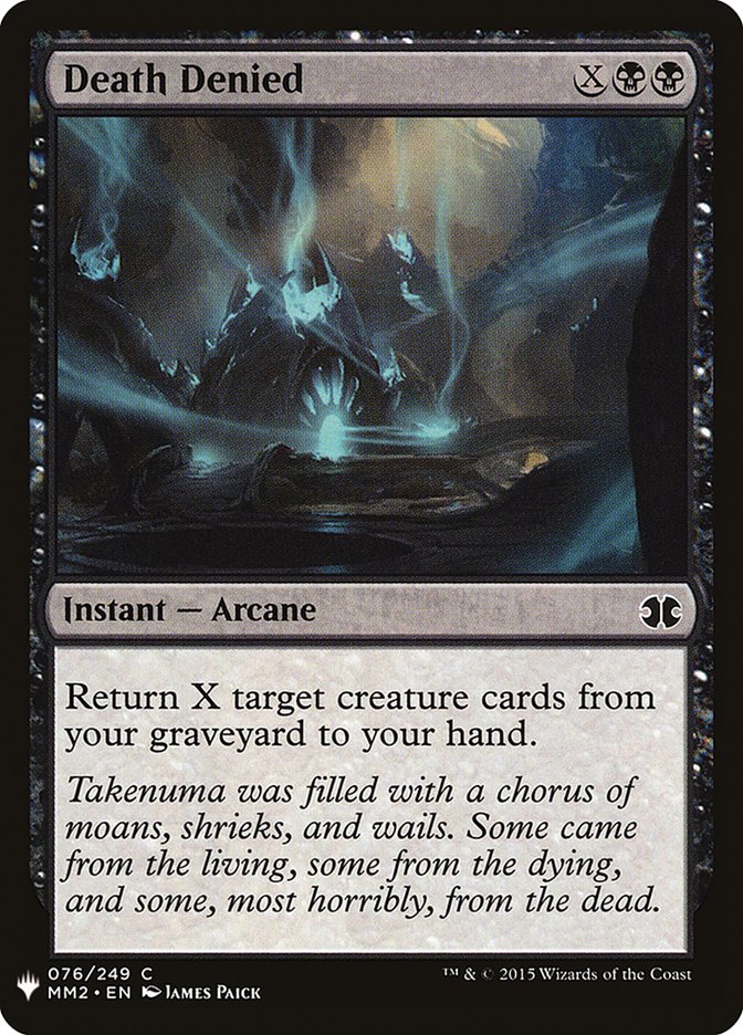 Death Denied [The List] (MM2-76)