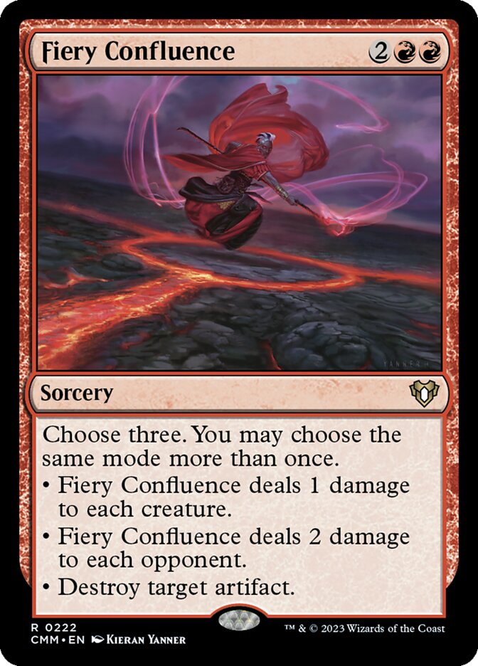 Fiery Confluence [Commander Masters] (222)