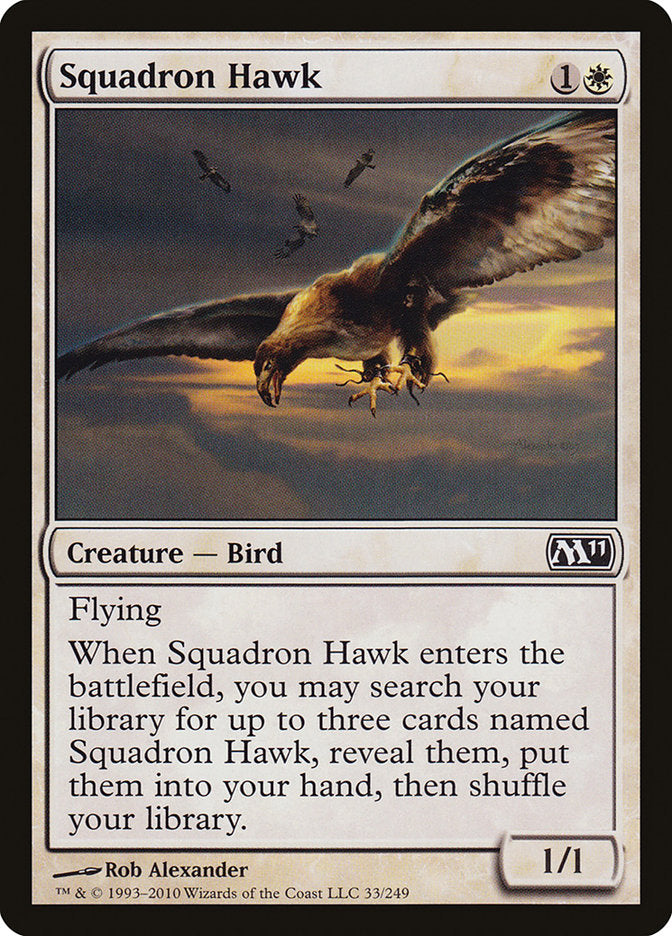 Squadron Hawk [Magic 2011] (33)