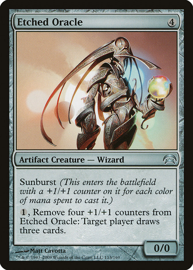 Etched Oracle [Planechase] (113)