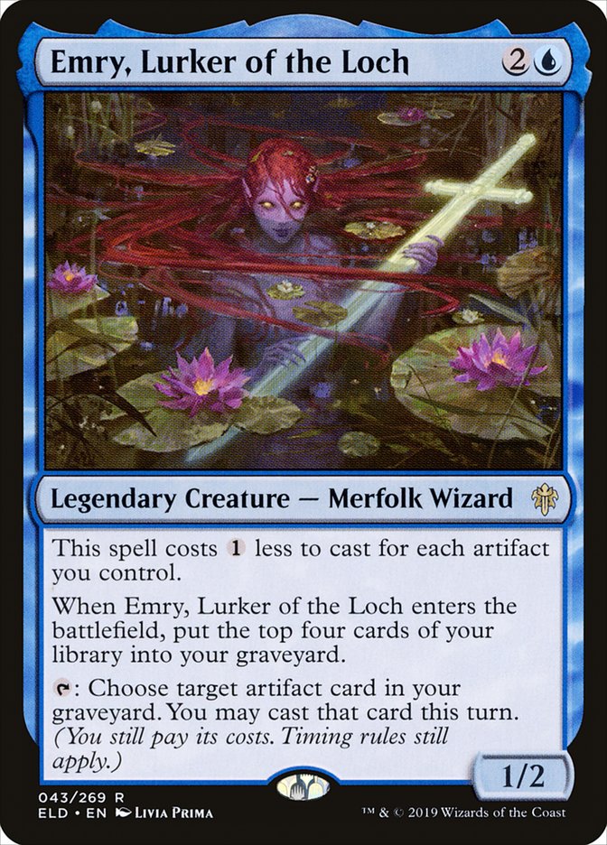 Emry, Lurker of the Loch [Throne of Eldraine] (43)