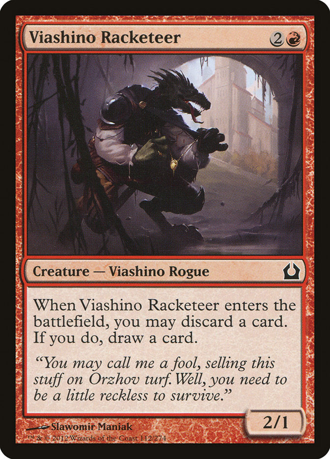 Viashino Racketeer [Return to Ravnica] (112)