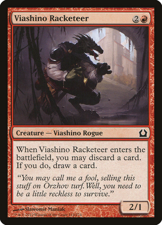 Viashino Racketeer [Return to Ravnica] (112)