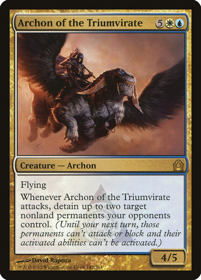 Archon of the Triumvirate [Return to Ravnica] (142)