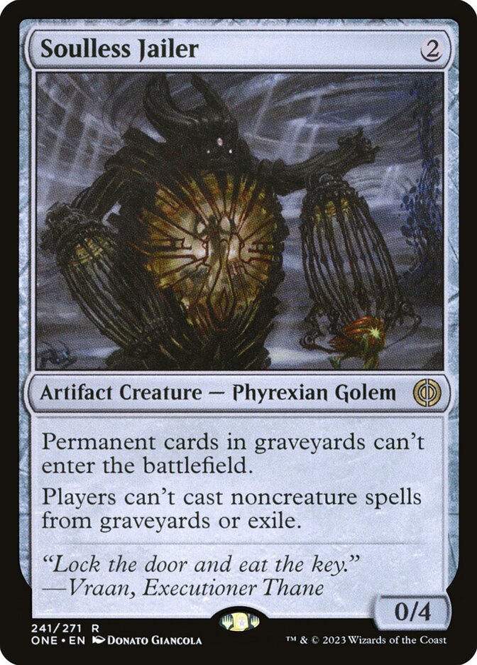 Soulless Jailer [Phyrexia: All Will Be One] (241)