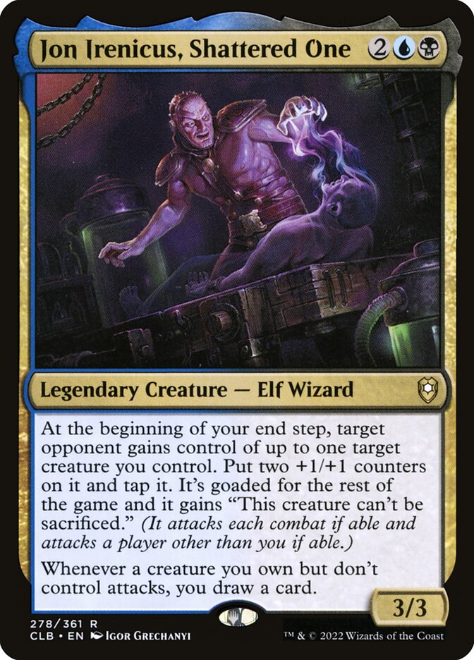 Jon Irenicus, Shattered One [Commander Legends: Battle for Baldur's Gate] (278)