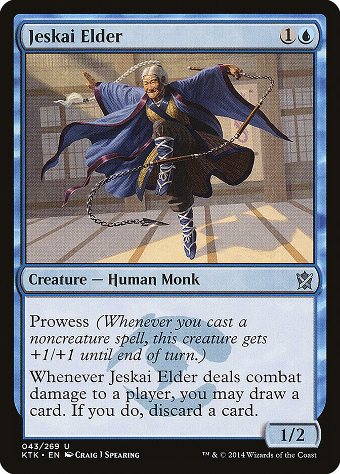 Jeskai Elder [Khans of Tarkir] (43)