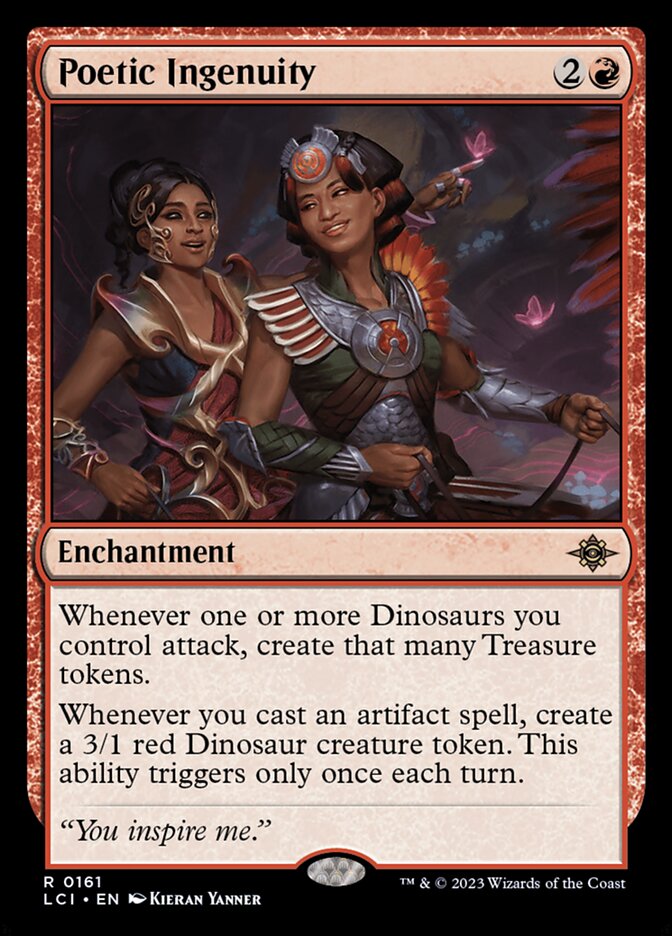 Poetic Ingenuity [The Lost Caverns of Ixalan] (161)