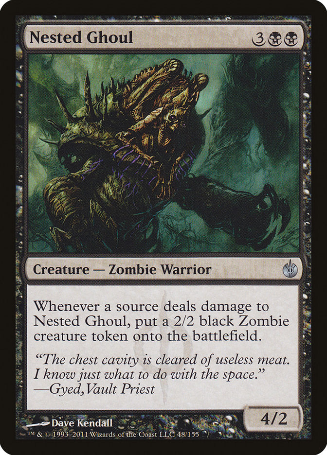 Nested Ghoul [Mirrodin Besieged] (48)