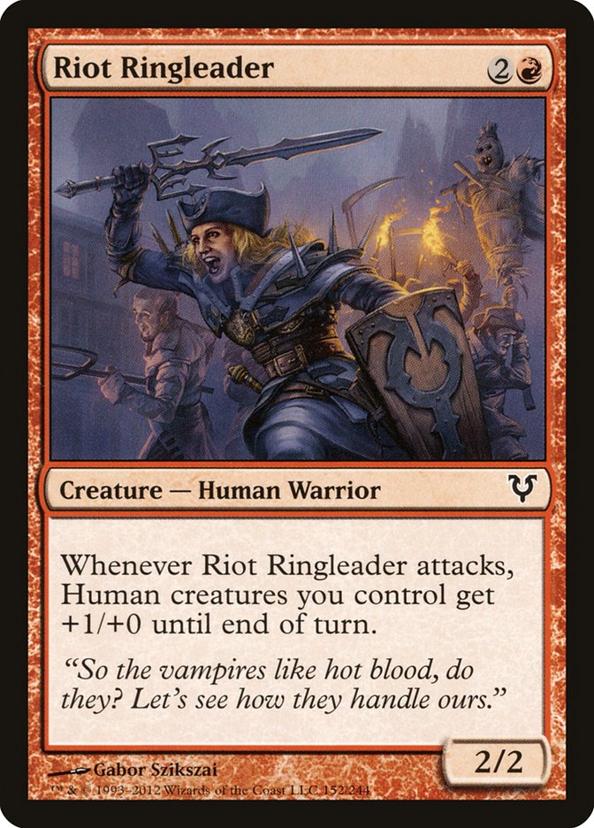 Riot Ringleader [Avacyn Restored] (152)