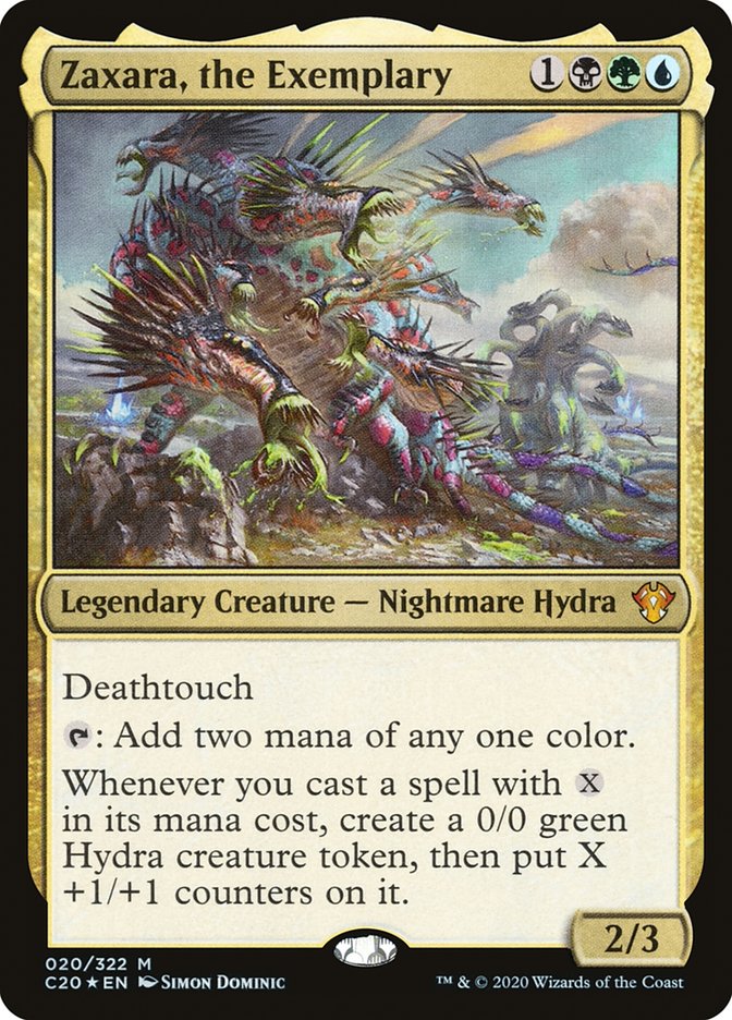 Zaxara, the Exemplary [Commander 2020] (20)