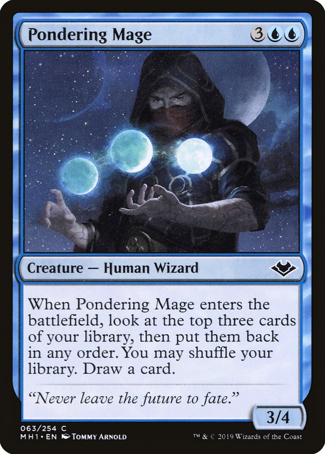 Pondering Mage [Modern Horizons] (63)