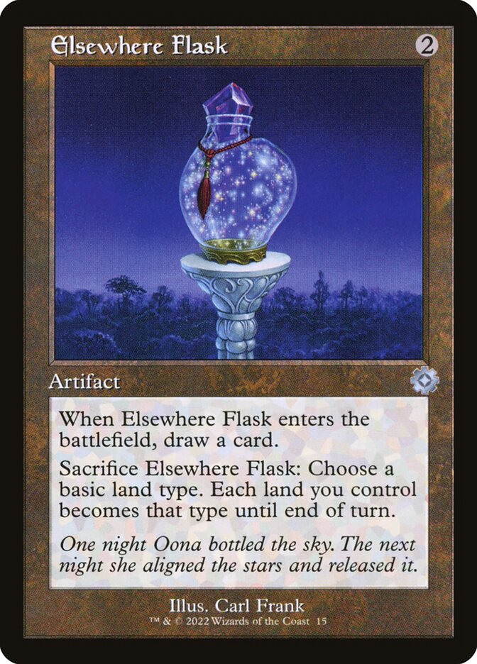 Elsewhere Flask [The Brothers' War Retro Artifacts] (15)