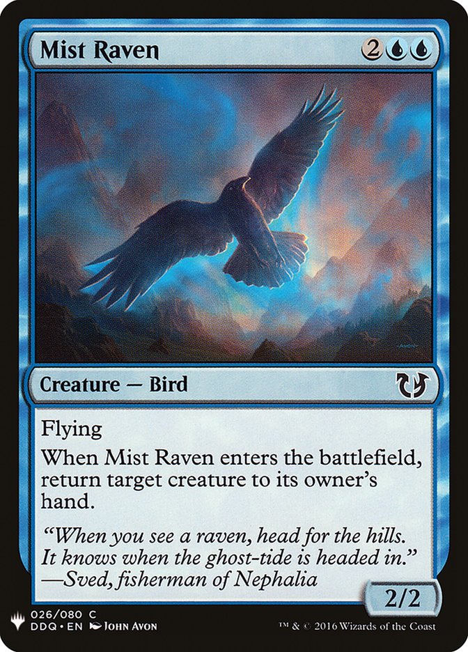 Mist Raven [The List] (DDQ-26)