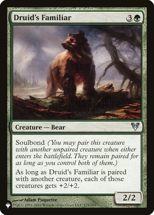 Druid's Familiar [The List] (AVR-175)