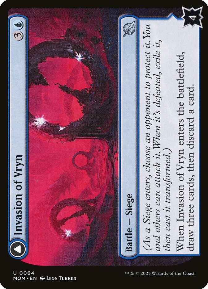 Invasion of Vryn // Overloaded Mage-Ring [March of the Machine] (64)