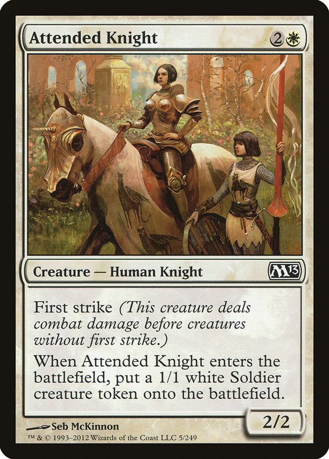 Attended Knight [Magic 2013] (5)
