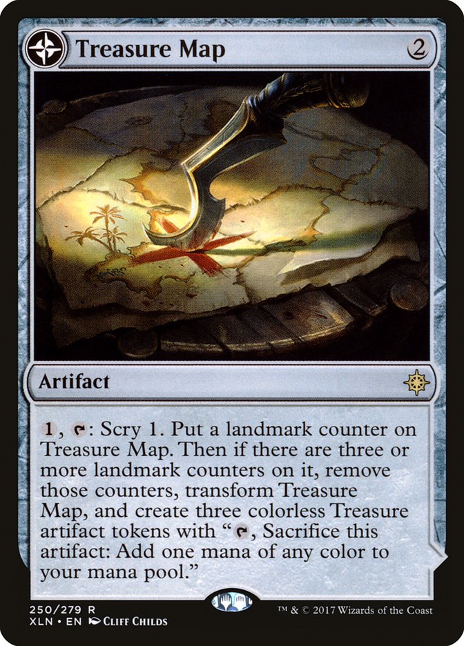 Treasure Map // Treasure Cove [Ixalan] (250)