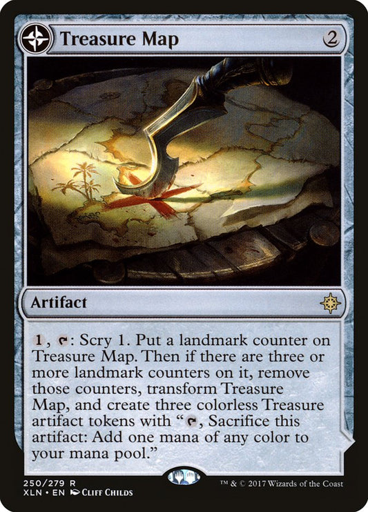 Treasure Map // Treasure Cove [Ixalan] (250)