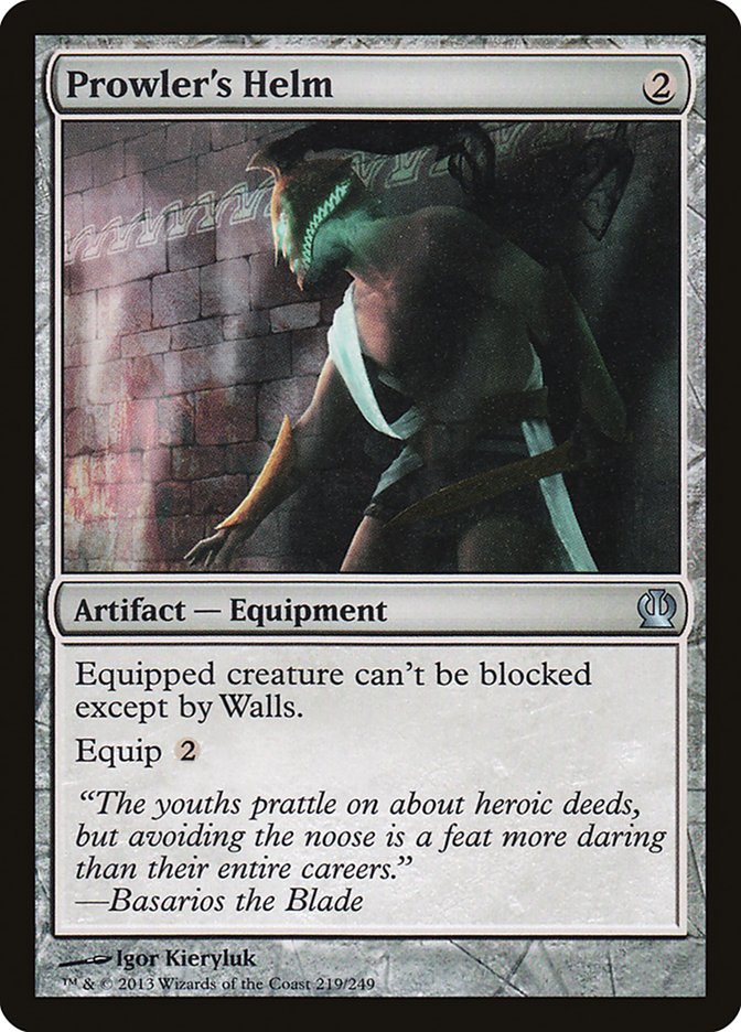 Prowler's Helm [Theros] (219)