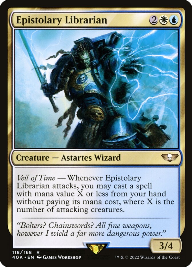 Epistolary Librarian [Warhammer 40,000 Commander] (118)