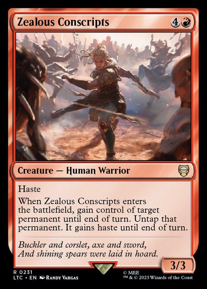 Zealous Conscripts [Tales of Middle-earth Commander] (231)