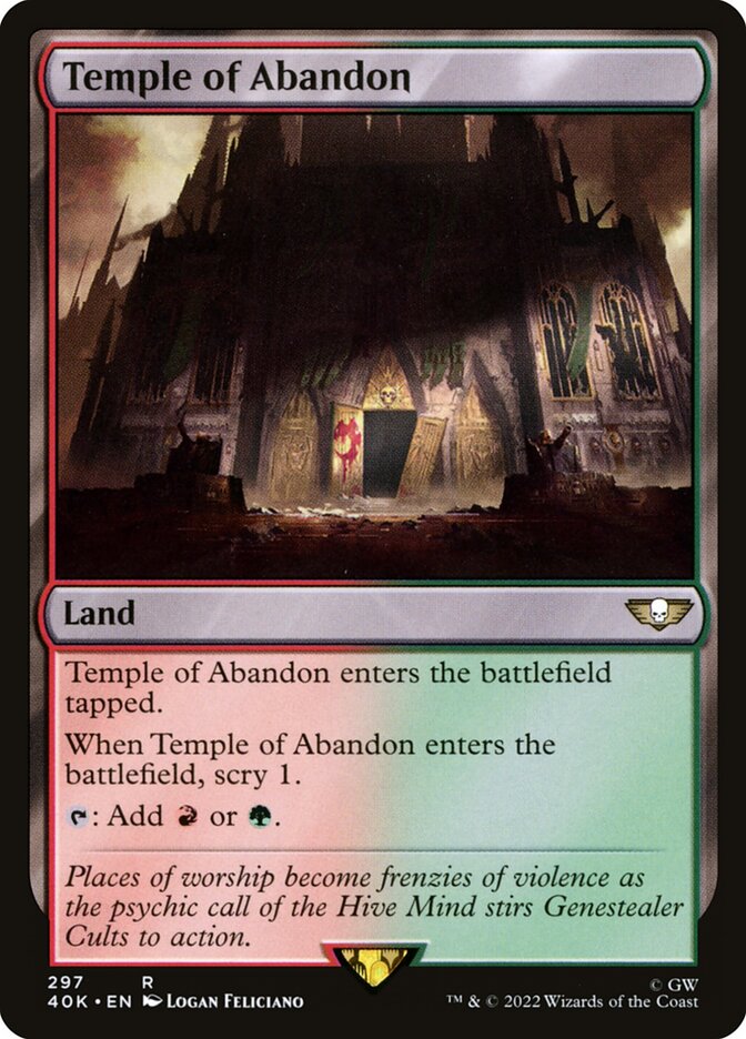 Temple of Abandon [Warhammer 40,000 Commander] (297)