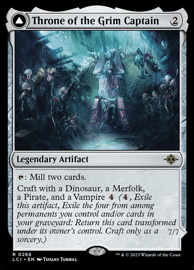 Throne of the Grim Captain [The Lost Caverns of Ixalan] (266)