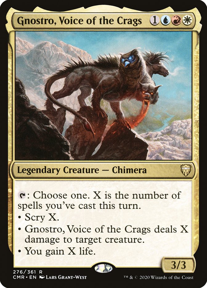 Gnostro, Voice of the Crags [Commander Legends] (276)