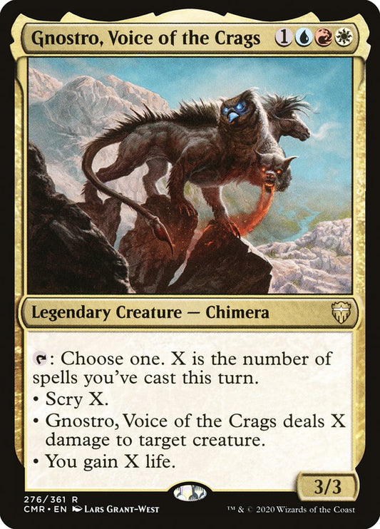 Gnostro, Voice of the Crags [Commander Legends] (276)