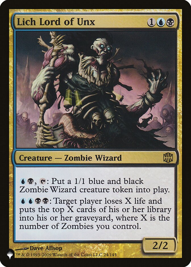 Lich Lord of Unx [The List] (ARB-24)