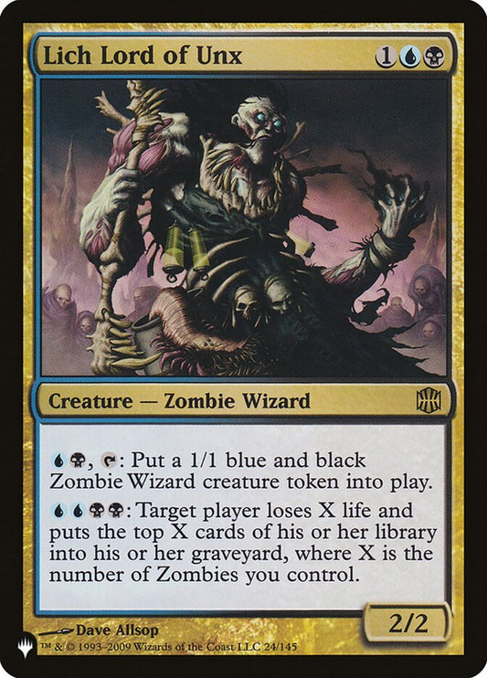 Lich Lord of Unx [The List] (ARB-24)