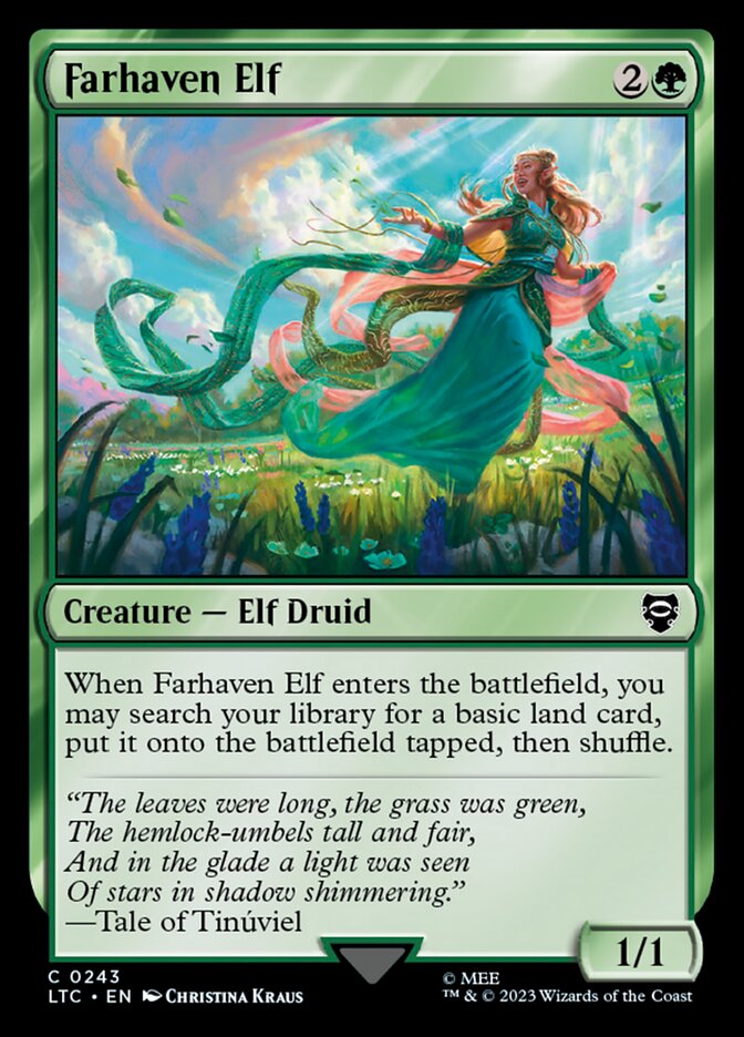 Farhaven Elf [Tales of Middle-earth Commander] (243)