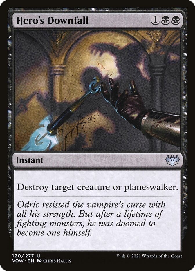 Hero's Downfall [Innistrad: Crimson Vow] (120)
